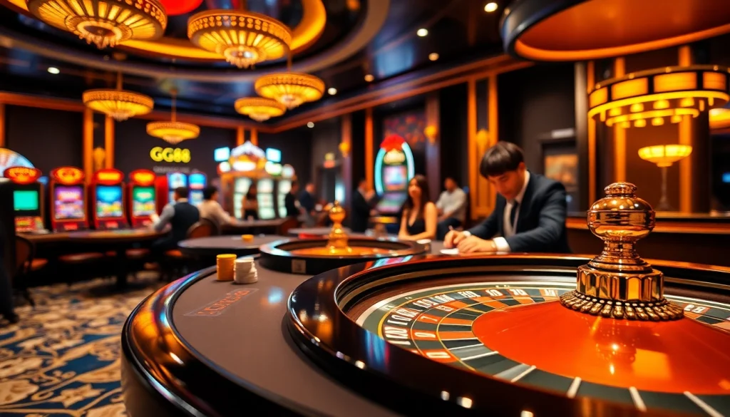 Experience the thrill at GG88 with lively casino games and dynamic player interaction.