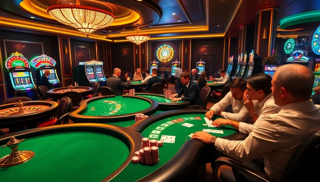 Experience thrilling gameplay at https://go99.observer/ with exciting casino tables and vibrant poker action.