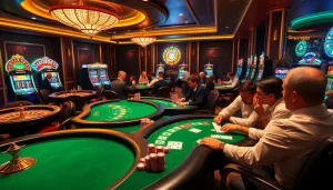 Experience thrilling gameplay at https://go99.observer/ with exciting casino tables and vibrant poker action.