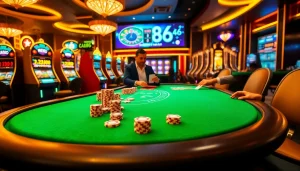Engaging players at the luxurious ww88 casino table, showcasing professional gaming.