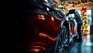 Surprise loved ones with a Christmas car detailing gift featuring professional service and holiday cheer.
